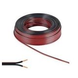 A-Link 2x0.75 mm Yassı Kordon Siyah Kablo