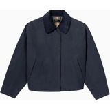 A.p.c Becca Jacket Su Itici Kısa Kesim Kadın Ceket - Koyu Lacivert - 36