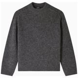 A.p.c Tyler Jumper Yumuşak Oversize Alpaka-Merinos Erkek Kazak - Antrasit - XL
