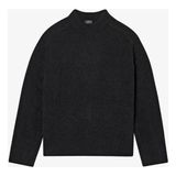 A.p.c Tyler Jumper Yumuşak Oversize Alpaka-Merinos Erkek Kazak - Siyah - XL