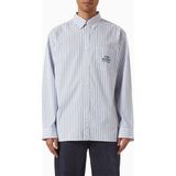 A.p.c. x Marc Jacobs Oversize Pamuk Poplin Erkek Gömlek - XL - Mavi