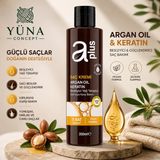 A Plus Argan Yağı ve Keratin Saç Kremi 350 ml – Besleyici Bakım, Kırılma Karşıtı, Kolay Tarama