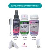 A POINT Point Care Beyaz Spor Ayakkabı Taban & Deri Boyası Ve Point Care Temizleme Sıvısı