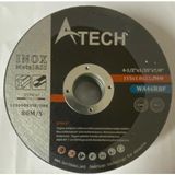 A TECH İNOX KESİCİ DİSK TAŞ 115X1.0X22.2mm 25 ADET - Gümüş