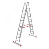 A Tipi Çift Sürgülü Alüminyum Merdiven 4,40 Metre ( Atcsm.02)