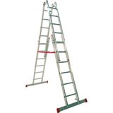 A Tipi Çift Sürgülü Merdiven 4.40 Metre 4x8 Basamaklı (Atcsm.02) - 8 BASAMAKLI