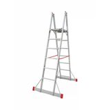 A Tipi Tablalı Merdiven 2X6 Basamaklı 2 Metre
