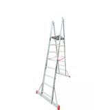 A Tipi Tablalı Merdiven 2X8 Basamaklı 2.5 Metre