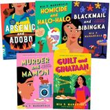 A Tita Rosie's Kitchen Mystery Series 5 Books Set - Arsenic and Adobo, Homicide and Halo-Halo, Blackmail and Bibingka, Murder and Mamon, Guilt and Ginataan