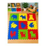 a v d a 7mm Hayvanlar Eva Puzzle 33x33cm Oyun Karosu Yer Matı Eva Puzzle Minder