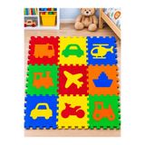 a v d a 7mm Taşıtlar Eva Puzzle 33x33cm Oyun Karosu Yer Matı Eva Puzzle Minder