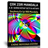 A ve B Serisi Çok Zor Mandala Kitap Seti 4 Kitap
