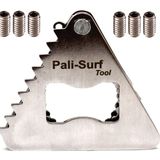 A VEBODI | SURF FIN Anahtarı + 6 FCS GRUB Vidası | Balmumu Tarağı | Balmumu Kazıyıcı | Şişe Açacağı | Tornavida | Anahtarlık - Çoklu Alet | Sörfçü Hediyesi |