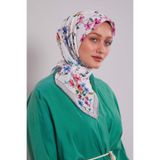 A.Vizon Çiçek Dalı Desen Soft Eşarp
