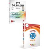 A Yayınları 2023 3D Yayınları TYT Dil Bilgisi Deneme+Deneme Dükkanı TYT Türkçe 10 Deneme