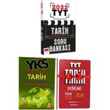A Yayınları Yargı TYT Tarih Soru Bankası+Örnek YKS Tarih Soru Bankası+Aklımdavar TYT Tarih Deneme