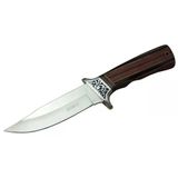 A058-1 Kamp Bıçağı 26,5 Cm - Ahşap Sap, Kılıflı Mirtk0014k-Bcy-A058-1