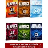 A1 + A2 + B1 + B2 + C1 + C2 Almanca Kelime Etkinlik Kitapları Seti | Sıfırdan Zirveye Yerleş | Kalıcı Öğren