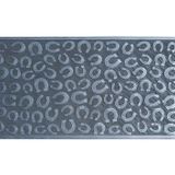 A1HC at nalı tasarımlı kauçuk pim karşılama kapı paspasları 76,2 cm x 152,4 cm, dış mekan girişi için, eğlenceli tasarımlı paspas, ön kapı için hoş geldiniz paspasları, kaymaz arka lastik paspas iç ve