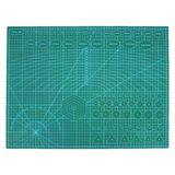 A2 Çift Taraflı Kendini İyileştiren Kesme Matı 60X45 Cm Yeşil Hobi Çalışma Tablası