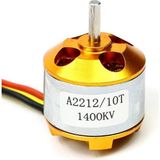 A2212 Quadcopter Fırçasız Motor 1400KV Yüksek Performanslı Hafif İtki Çözümü - Altın