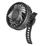 A2C Peloton Bisiklet ve Egzersiz Makinesi için Şarj Edilebilir Fan - Ayarlanabilir Kayışlı Taşınabilir Fan, 360° Dönme, 3 Hız - Spin Bisiklet, Koşu Bandı, Bebek Arabası, Golf Arabası ve Daha Fazlası