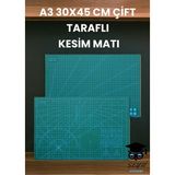A3 30X45 cm Çift Taraflı Kesim Matı - 001-Renkli