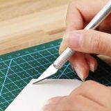 A3: 45*30 Cm Yeşil Kesim Lastiği / Kesme Matı Çift Taraflı Deri El Aleti
