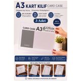 A3 Afiş Muhafaza Kabı 3 Adet 29.7X42 Cm Menü Belge Saklama Kabı Şeffaf Kaliteli Plastik Dosya Belge Saklama