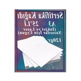 A3 Boyutunda Kalın Fotokopi Kağıdı, 120 Gr, 25 Adet