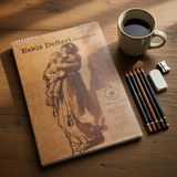 A3/50Yp/120Gr/Spiralli Eskiz Defteri (Sketch Book) - Beyaz