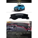 A3D TORPİDO KORUMA Dacia SANDERO STEPWAY (2015-2021) Ön Torpido Koruma Koruyucu Kilifi Halisı Aksesuarlar
