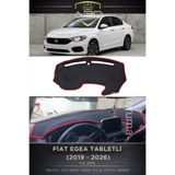 A3D TORPİDO KORUMA Fiat EGEA Tabletli (2019+) Ön Gögüs Panel Torpido Koruma Koruyucu Kilifi Halisi Örtüsü