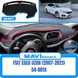 A3D Torpido Koruma Fiat Egea Tabletsiz Ön Örtü Torpido Koruma Halısı Mavi