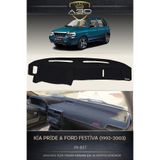 A3D TORPİDO KORUMA KİA PRİDE & FORD FESTİVA Torpido Koruma Kılıfı Panel Koruyucu Halı Kaplama