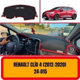 A3D Torpido Koruma Renault Clio 2012-2020 Ön Örtüsü Göğüs Panel Torpido Koruma Koruyucu Kılıfı Halısı Yedek Parça