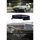A3D TORPİDO KORUMA Skoda Favorit 1987-1995 Ön Torpido Koruma Koruyucu Kilifi Halisi Örtüsü Aksesuarları Yedek Parça