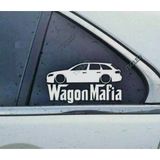 A4 Avant Kelebek Cam Araba oto Sticker 19 cm 2 Adet
