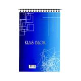A4 Bloknot Spiralli Plastik Kapak Kareli 72 Yaprak (6 Lı Paket)