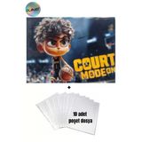 A4 Boy Çıt Çıt Ödev Dosyası +10' Lu Poşet Dosya Çılgın Basket