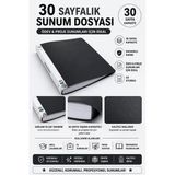 A4 Boy İçin Noki Sunum Dosyası 30 Sayfa (Hazır Poşetli Dosya) 1 Adet