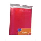 A4 Boyunda Şeffaf Hazır Defter Kabı Kırmızı - 3 Adet