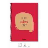 A4 Defter Düz 200 syf Kırmızı Eco