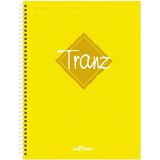 A4 Defter Kareli Sarı Tranz 200 Syf - Okul Defteri