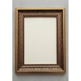 A4 Dekoratif Sertifika Diploma Çerçevesi 21x30 cm GERÇEK CAM lı | Kabartmalı Desen, Klasik Tasarım, Belge Çerçevesi, Altın Rengi Bitişi, Duvar Asma