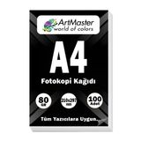 A4 Fotokopi Kağıdı 100 Adet 80 Gr 21X29,7 Cm Artmaster A4 Boy Fotokopi Kağıdı Yazıcı Kağıdı 100 Lü