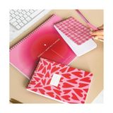 A4 Haftalık ve Günlük 3’lü Masaüstü Süresiz Planlayıcı Set – /kalp - Standart