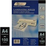 A4 Laminasyon Filmi 125 Mic 100'LÜ, Yüksek Kaliteli ve Dayanıklı Koruma Sağlar. - Seçenek 1 - Ahşap