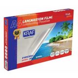 A4 Laminasyon Filmi - Parlak A4 100mıc 100lü