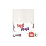 A4 Poşet Dosya 100'lü Saydam 30 Mic.